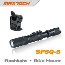Maxtoch SP5Q-5 Torch CREE Q5 Steel Clip LED Flash Light